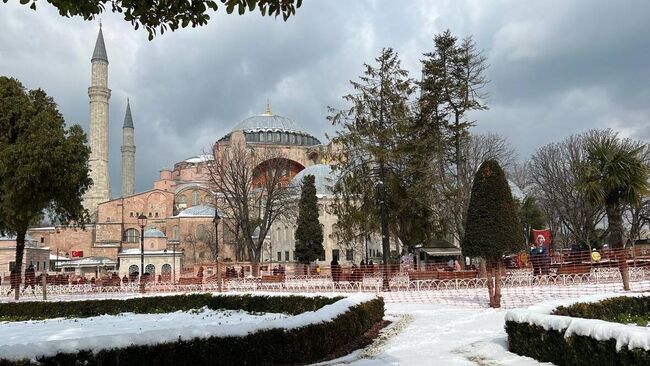 Istanbul Airport Roof Collapses Under Heavy Snow